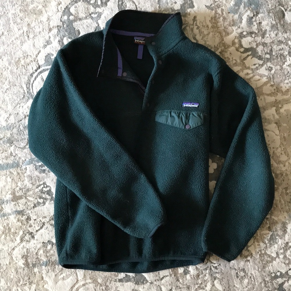 Patagonia Synchilla Hunter Green Sweater (small)
